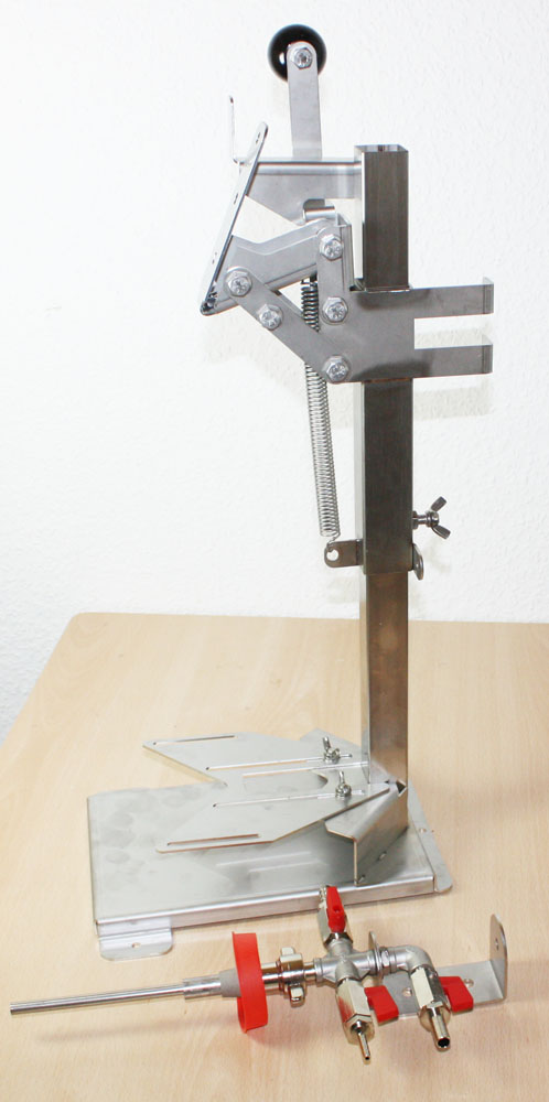 Staender mit handfueller